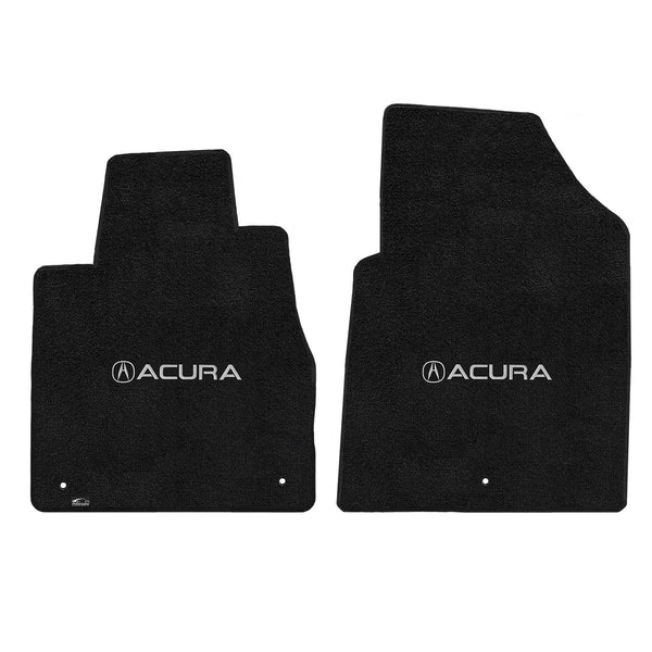 Lloyd Mat's ACURA MDX 2007-2013 Front Floor Mats EBONY ULTIMAT ACURA with A LOGO - 600208 - (2013 2012 2011 2010 2009 2008 2007)