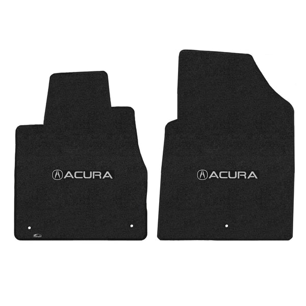 Lloyd Mat's ACURA MDX 2007-2013 Front Floor Mats EBONY VELOURTEX ACURA with A LOGO - 620175 - (2013 2012 2011 2010 2009 2008 2007)