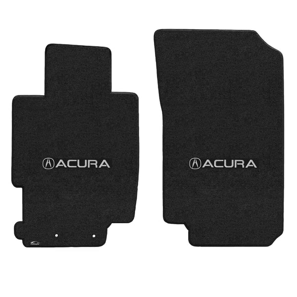 Lloyd Mat's ACURA TL 2004-2008 Front Floor Mats EBONY VELOURTEX ACURA with A LOGO - 620180 - (2008 2007 2006 2005 2004)