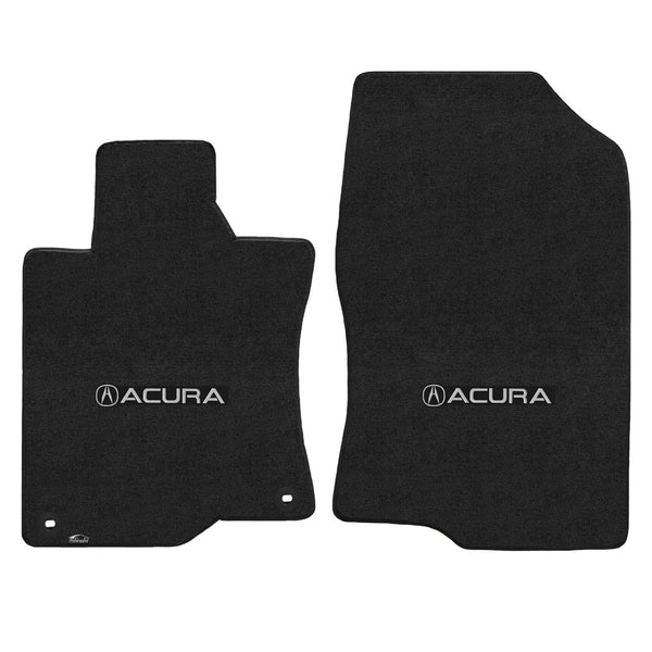 Lloyd Mat's ACURA TSX 2009-2014 Front Floor Mats EBONY VELOURTEX ACURA with A LOGO - 620183 - (2014 2013 2012 2011 2010 2009)