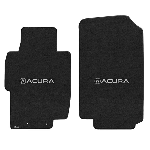 Lloyd Mat's ACURA TSX 2004-2008 Front Floor Mats EBONY VELOURTEX ACURA with A LOGO - 620184 - (2008 2007 2006 2005 2004)