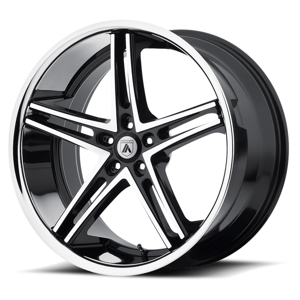 ASANTI ABL-7 Machined Face with SS Lip Wheels for 1995-1995 LAND ROVER RANGE ROVER - 22" x 10" 35 mm 22" - (1995)