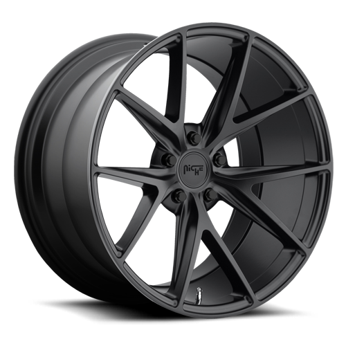 Niche M117 Matte Black Wheels for 1989-1997 FORD THUNDERBIRD - 19x8.5 40 mm - 19" - (1997 1996 1995 1994 1993 1992 1991 1990 1989)